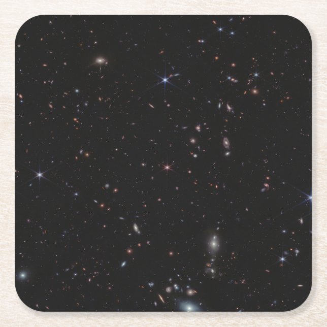 Visa mellan Pisces & Andromeda Constellations Underlägg Papper Kvadrat (Framsidan)