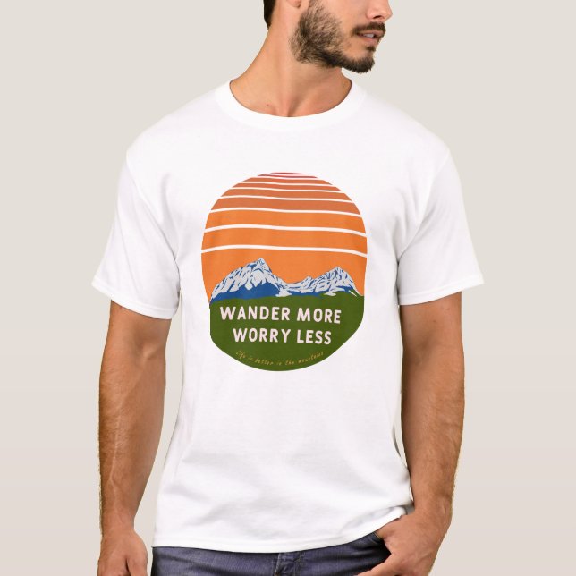 Visa mer oroande mindre redigering t shirt (Framsida)