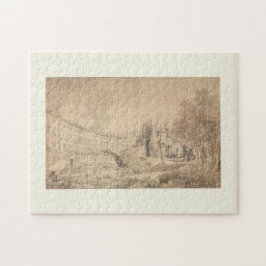 Visa Messina Harbour - Louis Francois Cassas Art Pussel