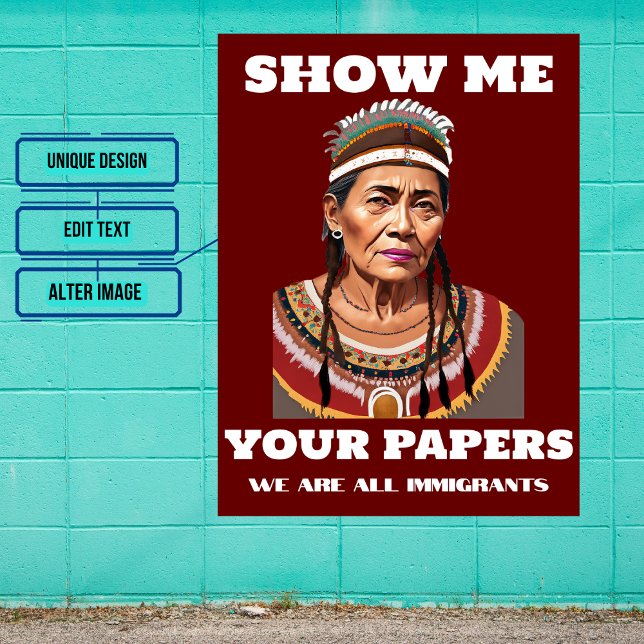 Visa mig din invandrarkvinna i  poster (Remember that you can INSTANT DOWNLOAD. Look for other variations in the collection.)