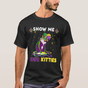 Visa mig din Kattunge-slynne Cute Mask Mardi G T Shirt
