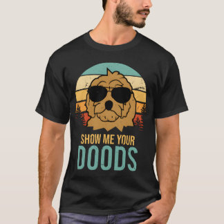 Visa mig din kompis klotter hund rolig t shirt