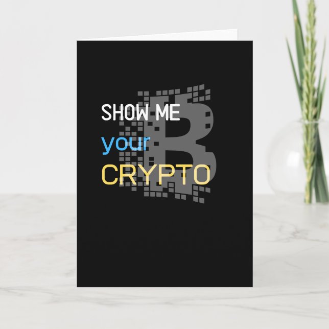 Visa mig din krypto kort (Framsida)