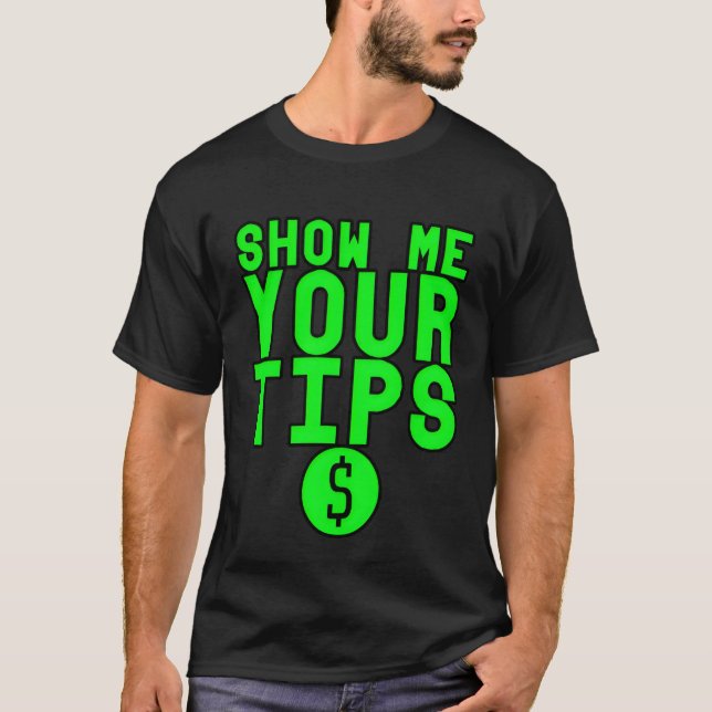 Visa mig dina flickvänner t shirt (Framsida)