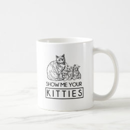 Visa mig dina kattungar kaffemugg