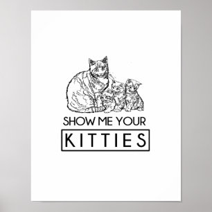 Visa mig dina kattungar poster