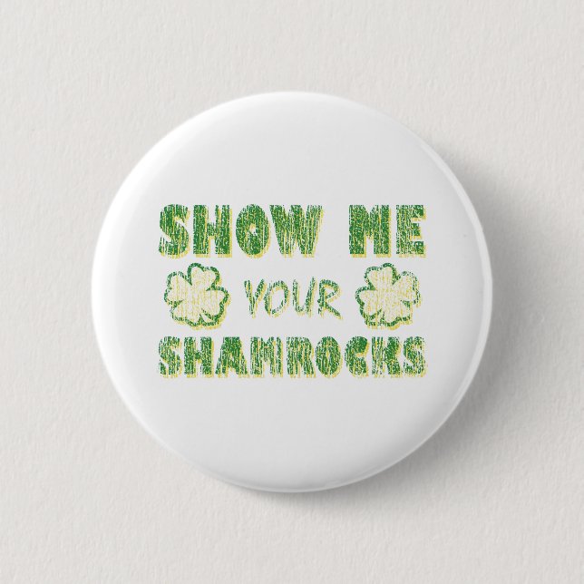 Visa mig dina Shamrocks Knapp (Framsida)