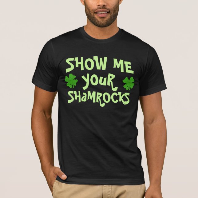 Visa mig dina Shamrocks Tee (Framsida)