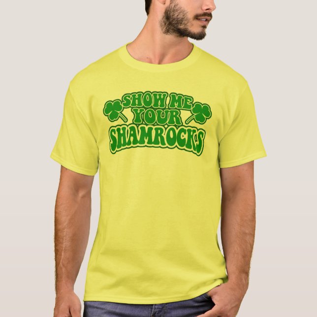 Visa mig dina Shamrocks Tröja (Framsida)