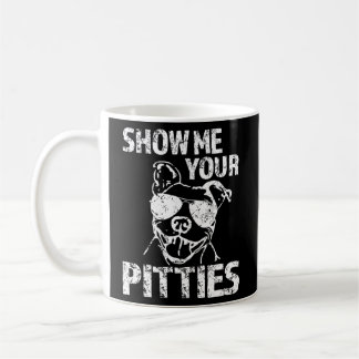 Visa mig dina trosor Pit Bull Dog Kaffemugg