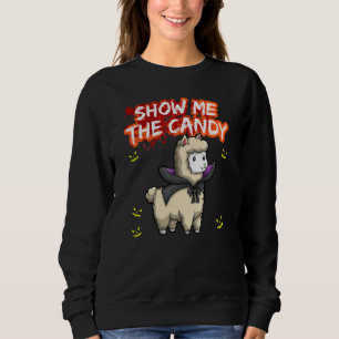 Visa mig godis Halloween-kostym trick or treat T Shirt