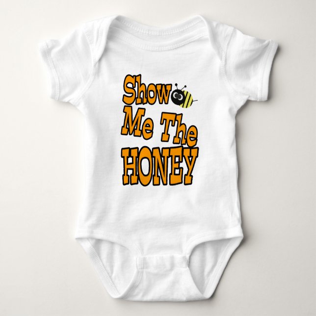 visa mig honungen t-shirt (Framsida)