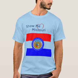 Visa mig Kärlek Missouri Uni-sex Patriotic T-Shirt