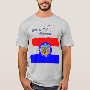 Visa mig Kärlek Missouri Uni-sex Patriotic T-Shirt