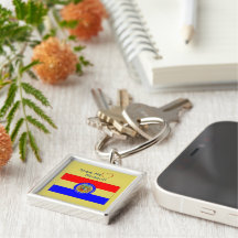  'Visa mig' Love Missouri  Patriotisk Nyckelring