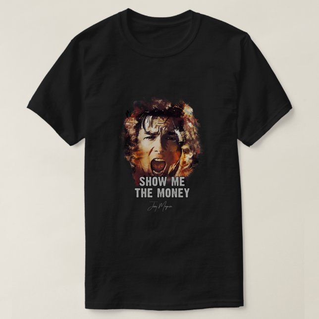 Visa mig pengarna - Jerry Maguire Essential T Shirt (Design framsida)