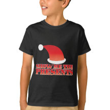 Visa mig PRESENTER! med den gulliga lite santa