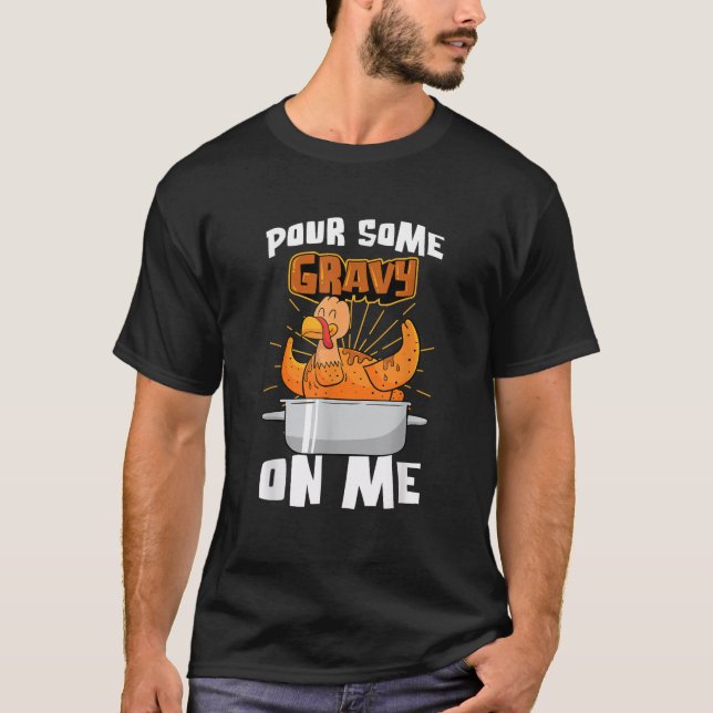 Visa mig Turkiets Thanksgiving Friendsg. T Shirt (Framsida)