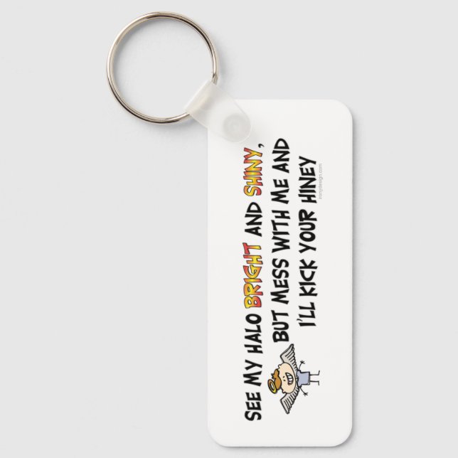 Visa min Halo-nyckelkedja Nyckelring (Framsida)