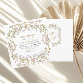 Visa Möhippa för återfyllnadsblommor med elegant R Inbjudningar