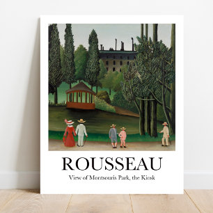 Visa Montsouris Park Kiosk Henri Rousseau Poster