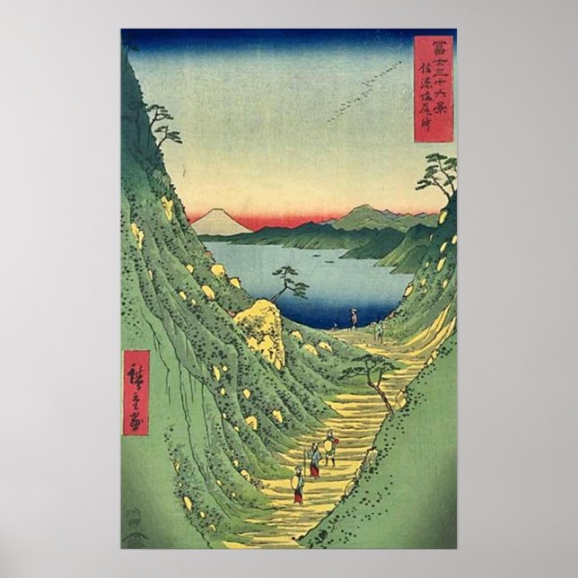 Visa Mt Fuji 29 Poster (Framsidan)