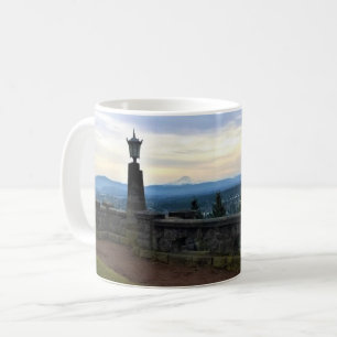 Visa Mt. Huva, Portland, Oregon Kaffemugg