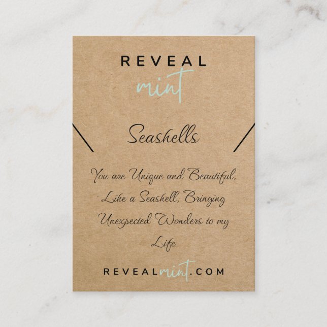 visa myntanpassningsbar visitkort (Framsida)