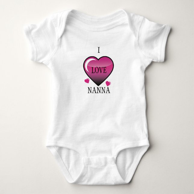 Visa Nanna kärleken T-shirt (Framsida)