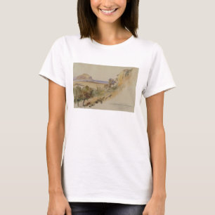 Visa nära Palermo, 1847 (penna & bläck med w/c öve Tee Shirt