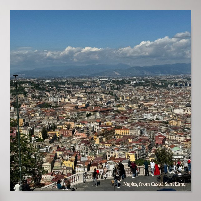 Visa Neapel, Poster av Italiens utformning (Framsidan)