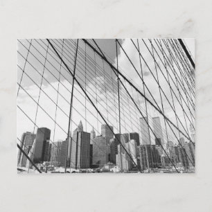 Visa New York från Brooklyn Bridge Vykort