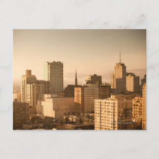 Visa Nob Backe i San Francisco, med dimman Vykort
