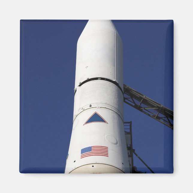 Visa noshongen för Delta IV-raketen Magnet (Framsidan)