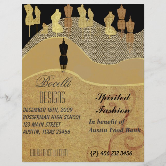 Visa och Stylist Mode Reklamblad (Framsidan)