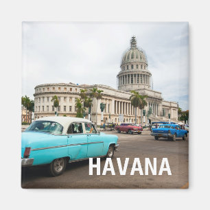 Visa om byggnaden Huvudstad i Havanna, Kuba Magnet