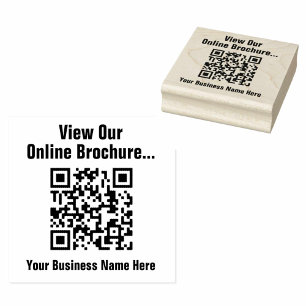 Visa Online via QR-kod Stämpel