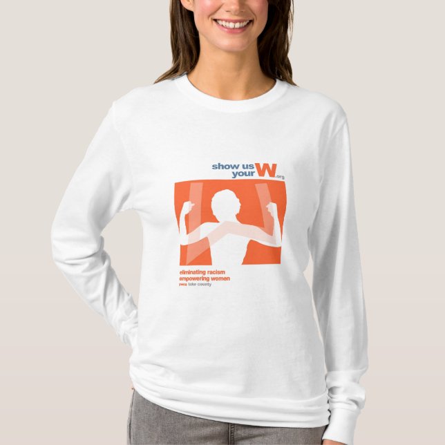 Visa oss din W Hoody T-shirt (Framsida)