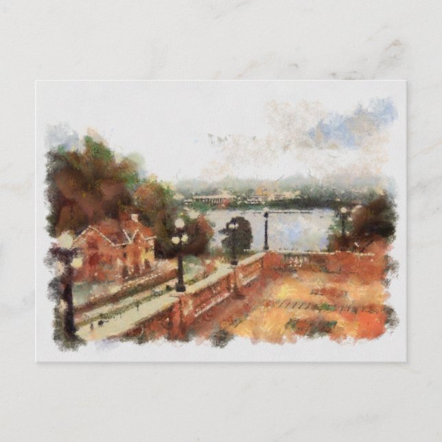 Visa Ottawa Locks från Chateau Laurier Vykort (Framsida)