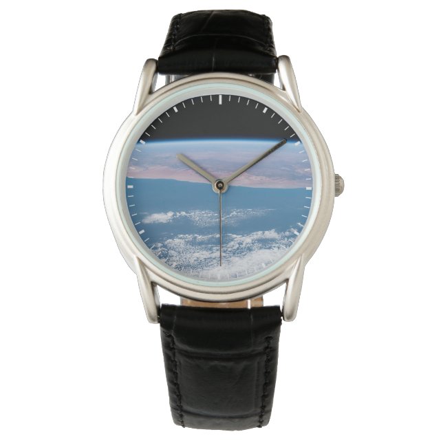 Visa över Afrikans sydvästra Kusten. Armbandsur (Framsida)