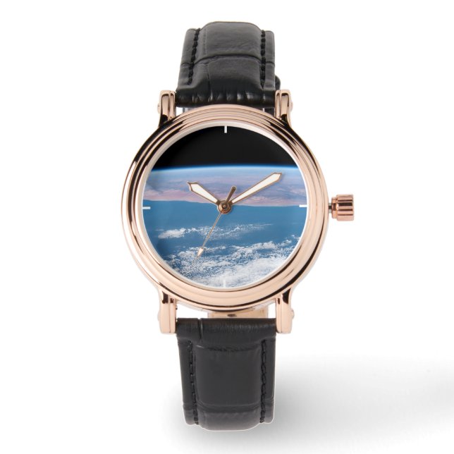 Visa över Afrikans sydvästra Kusten. Armbandsur (Framsida)