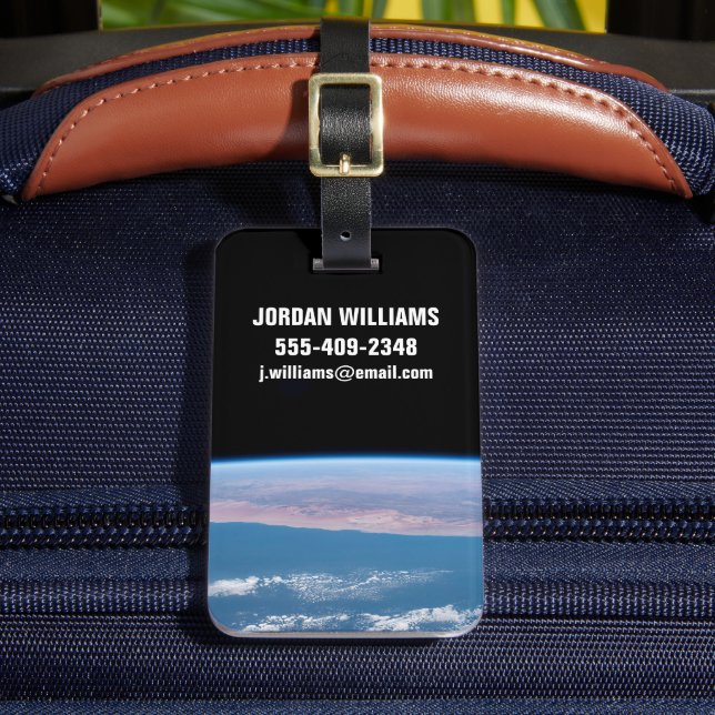 Visa över Afrikans sydvästra Kusten. Bagagebricka (Framsida Insitu 2)