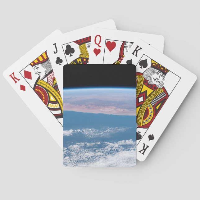 Visa över Afrikans sydvästra Kusten. Casinokort (Baksidan)