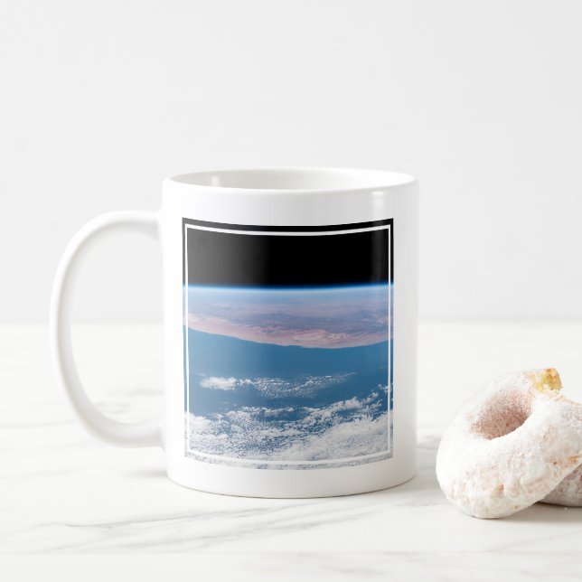 Visa över Afrikans sydvästra Kusten. Kaffemugg (Med munk)