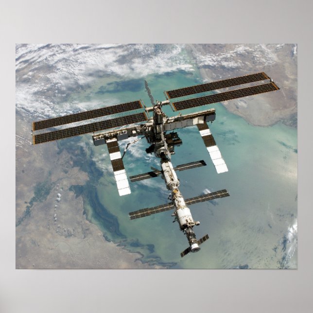 Visa över Internationell Space Station (STS-114) Poster (Framsidan)