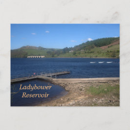 Visa över Ladybower Reservoir Vykort