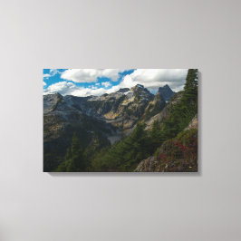 Visa över Mitten och Nedre Thornton Sjöar Canvastryck