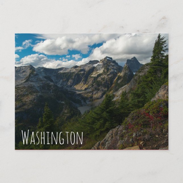 Visa över Mitten och Nedre Thornton Sjöar Vykort (Framsida)