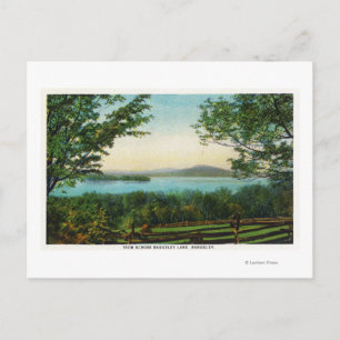 Visa över Rangeley Sjö Vykort