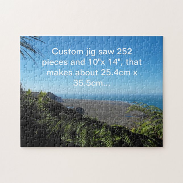 Visa över Tasman Sea Pussel (Horisontell)